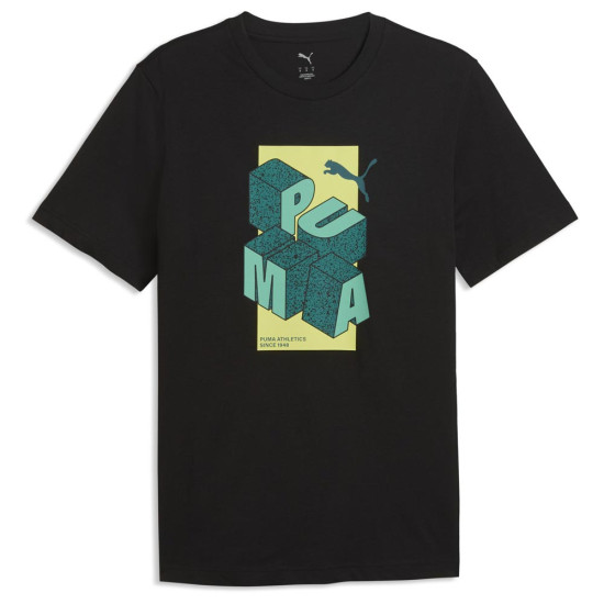 Puma Ανδρική κοντομάνικη μπλούζα Graphic Puma Tee